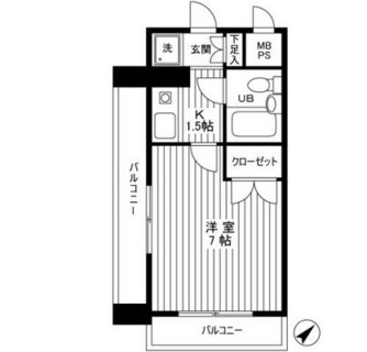 東京都中央区月島３丁目 賃貸マンション 1K