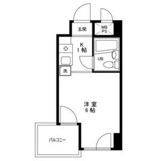 東京都中央区日本橋本町１丁目 賃貸マンション 1K