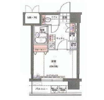 東京都中央区湊２丁目 賃貸マンション 1K