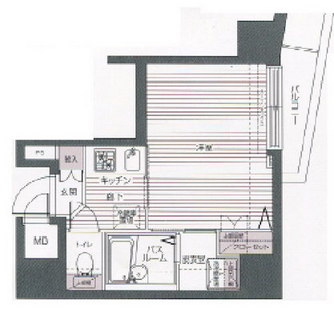 東京都中央区日本橋蛎殻町１丁目 賃貸マンション 1K