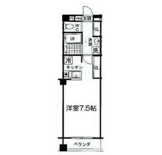 東京都台東区入谷２丁目 賃貸マンション 1K