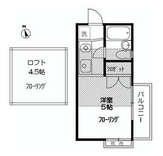 東京都目黒区三田２丁目 賃貸アパート 1R