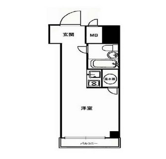 東京都台東区上野７丁目 賃貸マンション 1R