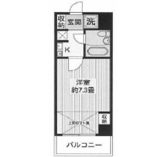 東京都台東区松が谷３丁目 賃貸マンション 1K