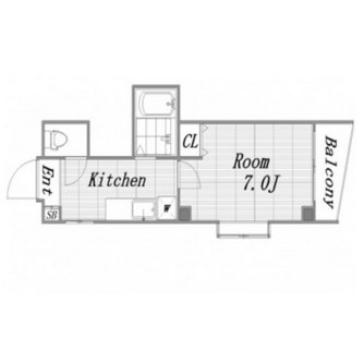東京都台東区清川２丁目 賃貸マンション 1K