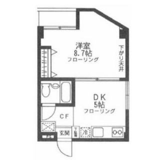 東京都台東区根岸５丁目 賃貸マンション 1DK