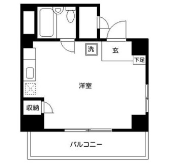 東京都台東区千束４丁目 賃貸マンション 1R