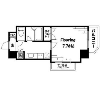 東京都千代田区東神田２丁目 賃貸マンション 1K