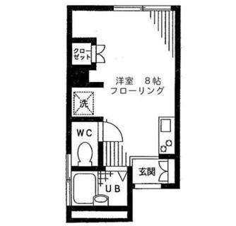 東京都台東区台東４丁目 賃貸マンション 1R