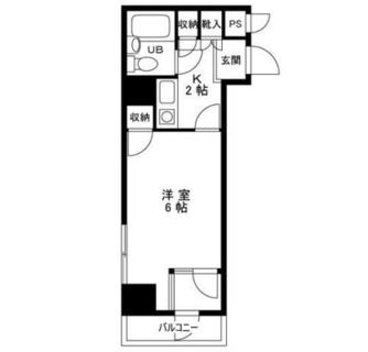 東京都台東区千束２丁目 賃貸マンション 1K