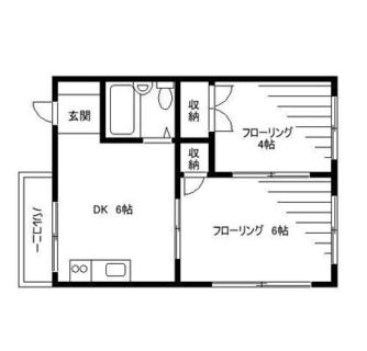 東京都足立区千住中居町 賃貸マンション 2DK