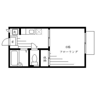 東京都目黒区東山１丁目 賃貸アパート 1K